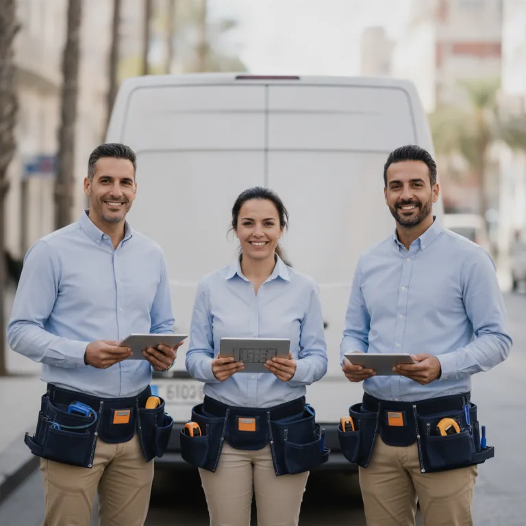 Agencia Inmobiliaria Comercial equipo en Malaga